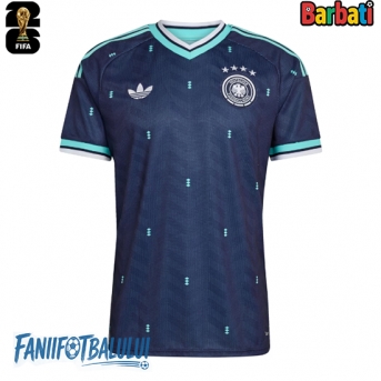 Germania Tricou Fotbal Replică Mondial 2026 Barbati Deplasare